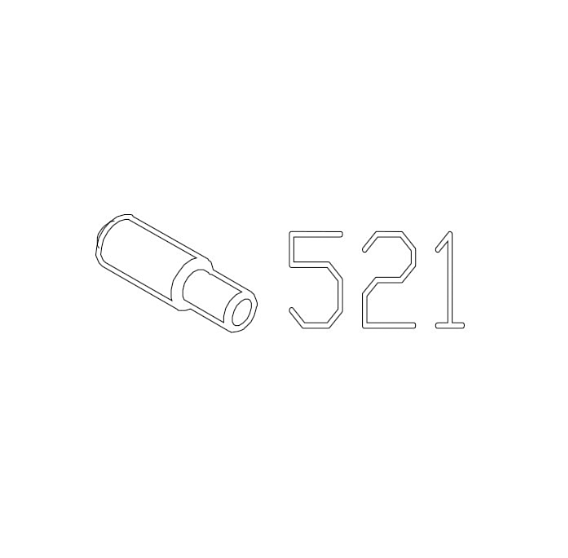 Masada GBB Replacement Parts (521) Front Sight Lock Pin