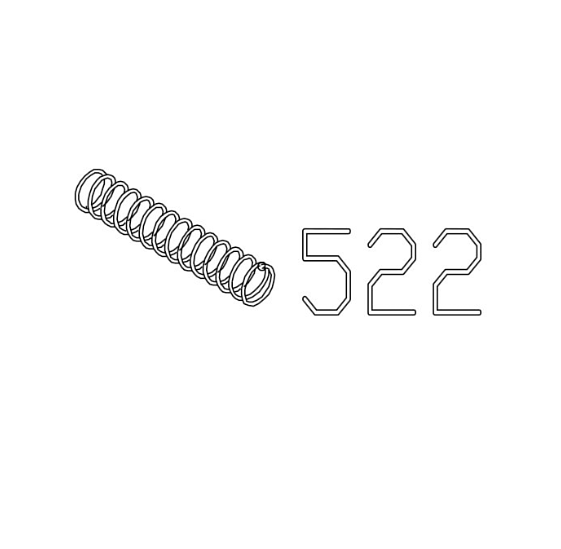 Masada GBB Replacement Parts (522) Front Sight Lock Pin Spring