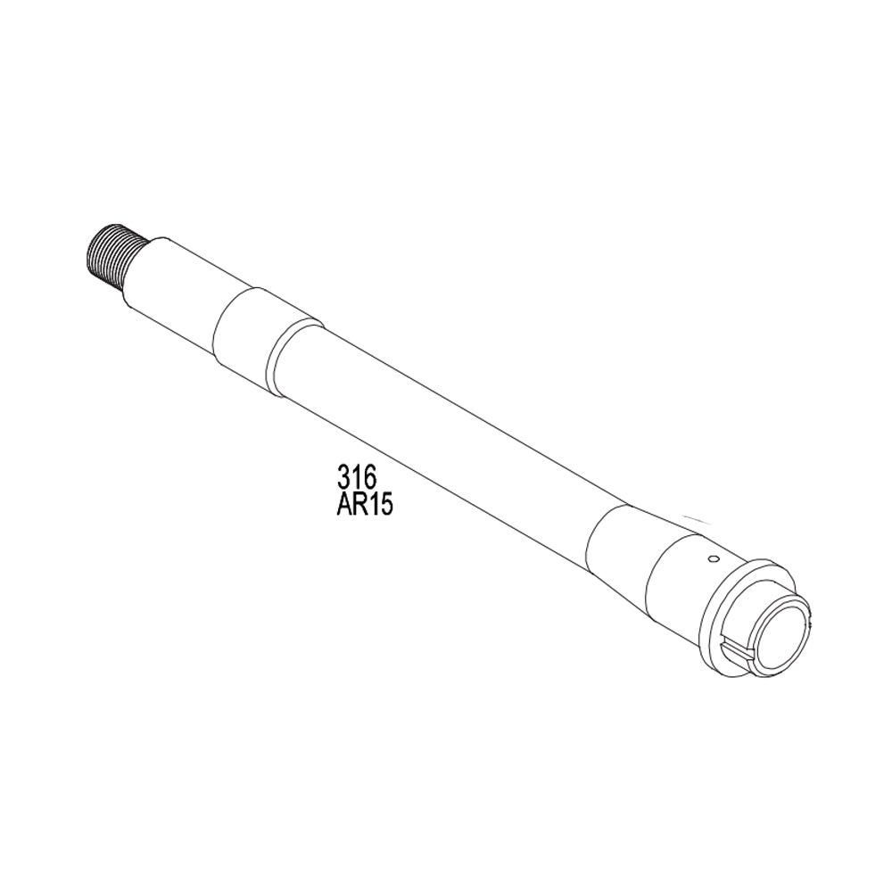 MKM GBB REPLACEMENT PARTS (316)  - Outer Barrel
