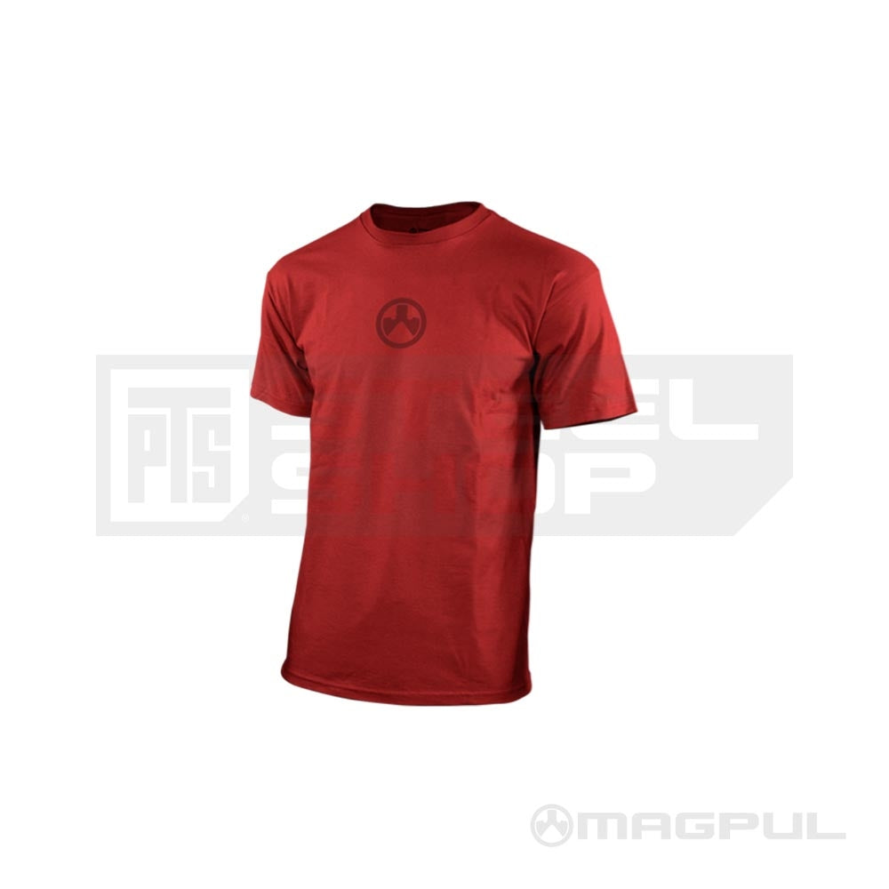 Magpul, Magpul Industries, PTS Steel Shop, Magpul Center Icon T-Shirt Cardinal Red, T-Shirt