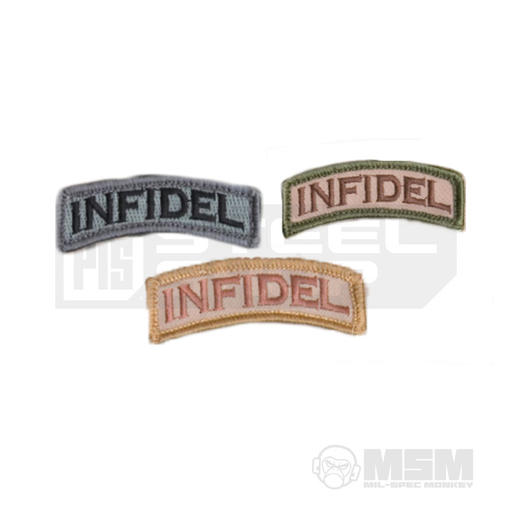 MSM Infidel Tab Patches