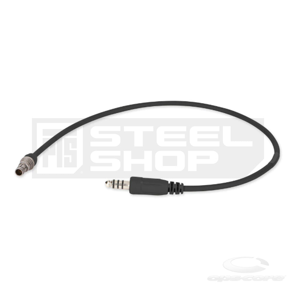 Ops-Core, PTS Steel Shop, Ops-Core AMP U174 Downlead Cable Mono Binaural, Ops-Core Cable, AMP U174 Downlead Cable, U174, AMP, AMP Cable