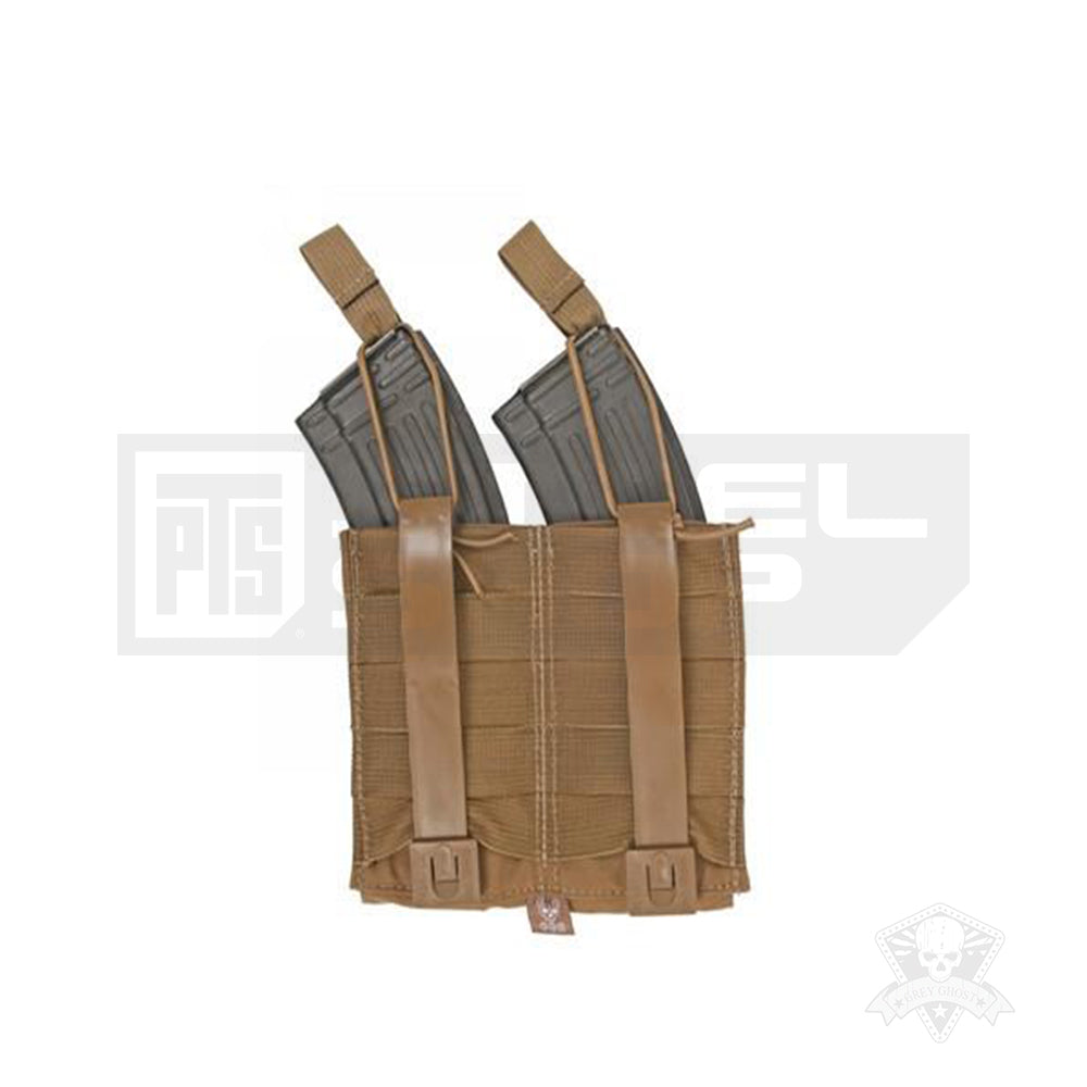 Grey Ghost Gear, GGG, Grey Ghost Gear Doulbe AK and Pistol Mag Pouch, Double AK Pouch, Pistol Mag Pouch, Pouch, Mag Pouch