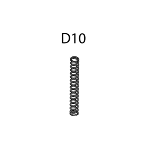 Masada AEG Replacement Parts (D10) - Bolt Stop Spring