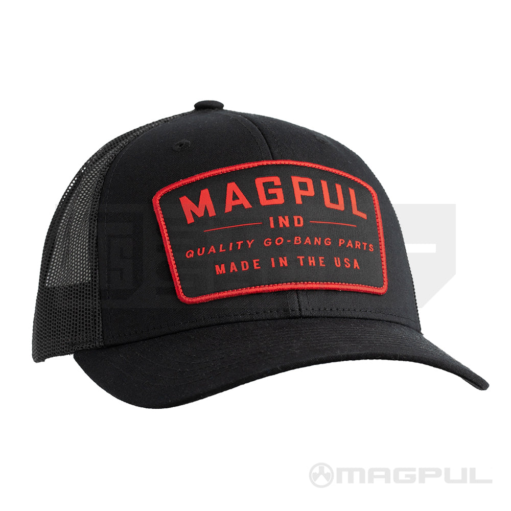 Magpul, Magpul Industries, Magpul Go Bang Trucker (Mid-Crown Hat with classic Go Bang Pitch, Trucker, Headwear, EDC, Everyday Carry, PTS Steel Shop