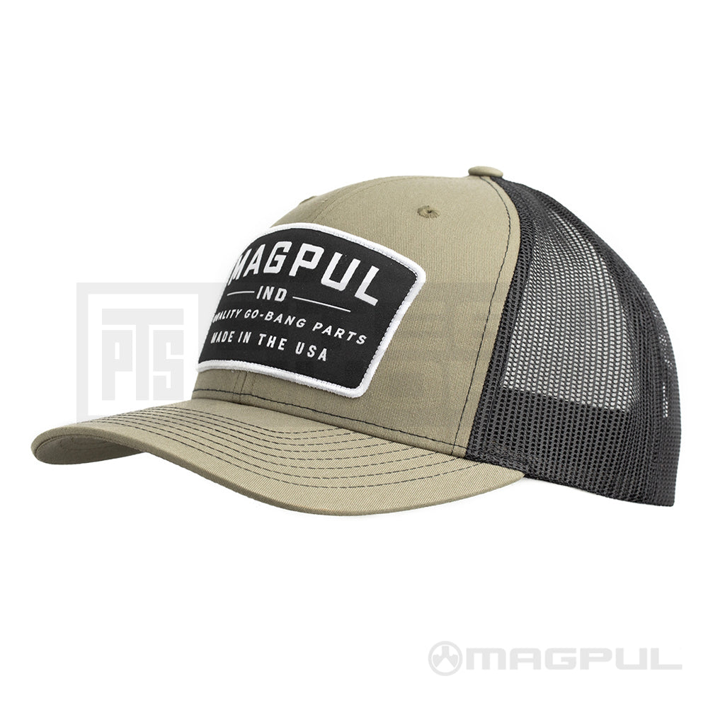 Magpul, Magpul Industries, Magpul Go Bang Trucker (Mid-Crown Hat with classic Go Bang Pitch, Trucker, Headwear, EDC, Everyday Carry, PTS Steel Shop